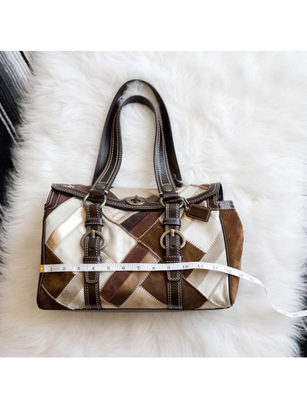 Coach Vintage Chelsea Patchwork Turnlock - Picture 6 of 12